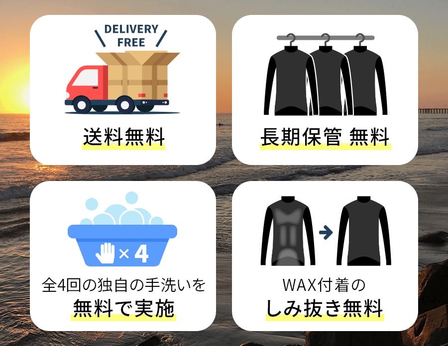 4つの無料サービス